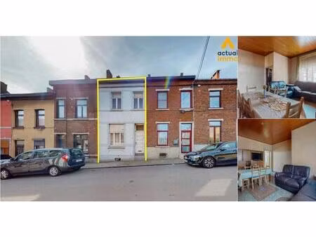 maison à vendre à rue jules houssière 17 dampremy (vbe09610)