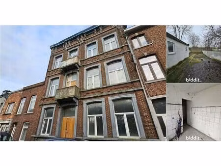 maison en vente publique à rue de l'ecluse (mp) 18 marchienne-au-pont (vbe09467)