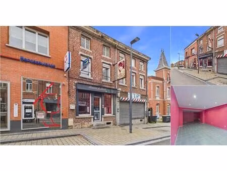 immeuble mixte à vendre à rue hector despret 74 erquelinnes (vbe09976)