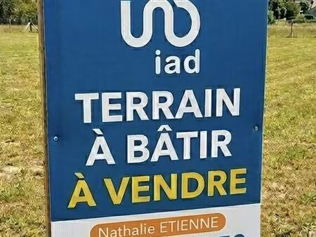 terrain constructible à vendre