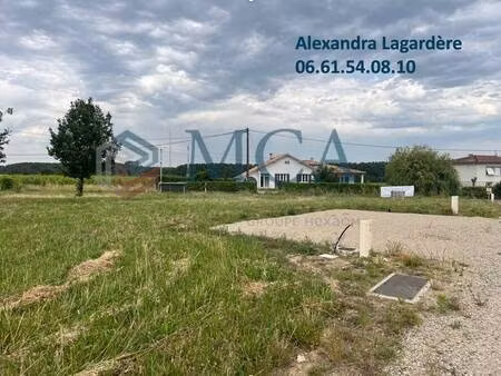 terrain constructible viabilisé à vendre