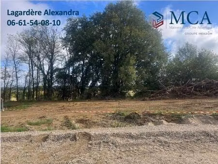 terrain constructible viabilisé à vendre