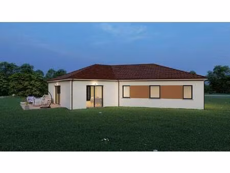 terrain avec maison neuve à vendre