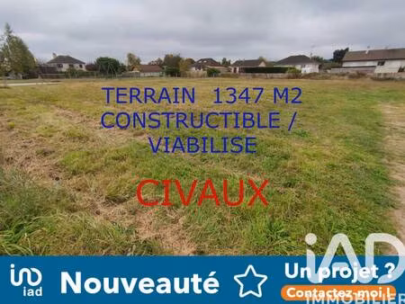 terrain constructible viabilisé à vendre