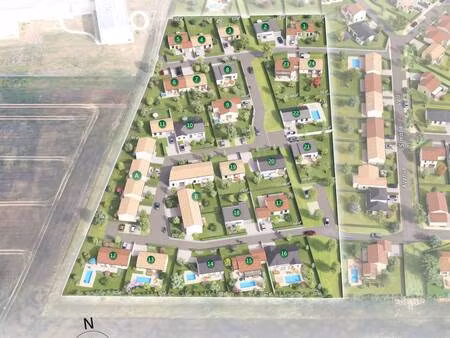 terrain constructible viabilisé à vendre