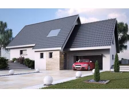 terrain avec maison neuve à vendre