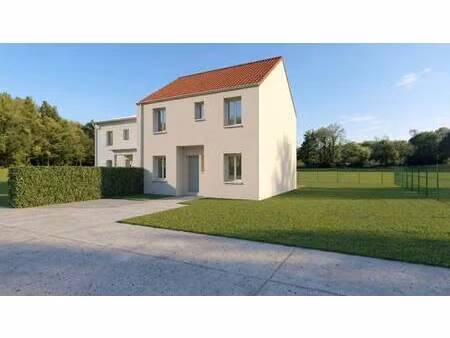 terrain avec maison neuve à vendre