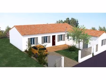terrain avec maison neuve à vendre