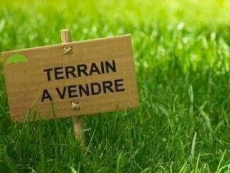 terrain constructible viabilisé à vendre