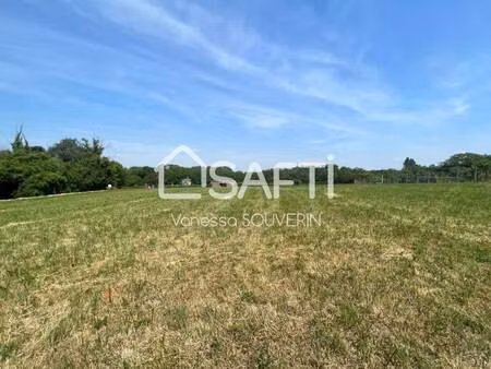 terrain constructible viabilisé à vendre