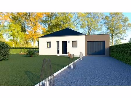 terrain avec maison neuve à vendre