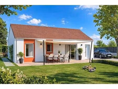terrain avec maison neuve à vendre