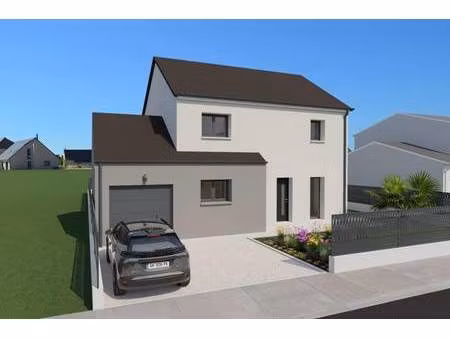 terrain avec maison neuve à vendre