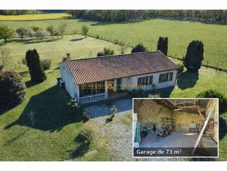 maison de plain-pied à vendre