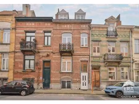 maison 4 chambres à vendre à schaerbeek