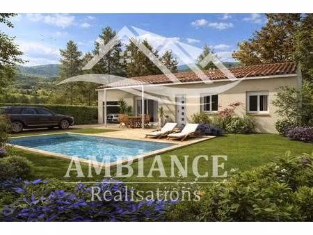 terrain avec maison neuve à vendre