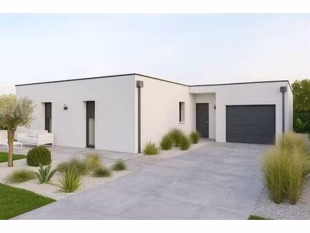 terrain avec maison neuve à vendre