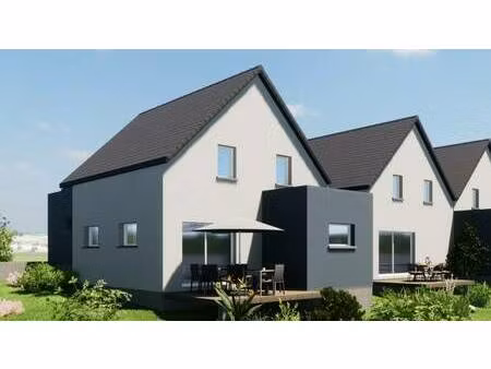 terrain avec maison neuve à vendre