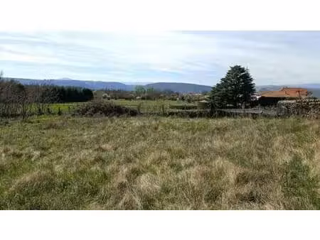 terrain constructible viabilisé à vendre
