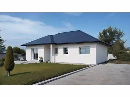 terrain avec maison neuve à vendre