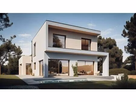 terrain avec maison neuve à vendre