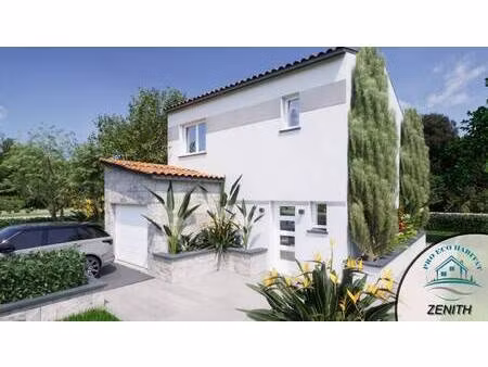 terrain avec maison neuve à vendre