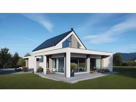 terrain avec maison neuve à vendre