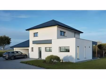 terrain avec maison neuve à vendre