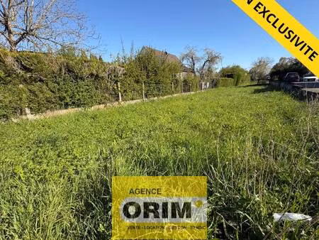 terrain constructible viabilisé à vendre