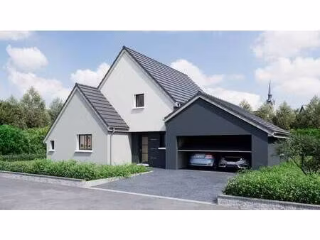 terrain avec maison neuve à vendre