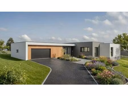 terrain avec maison neuve à vendre