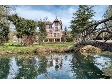 roinville-sous-dourdan (91) – manoir « années folles » et maison de gardien – parc aménagé
