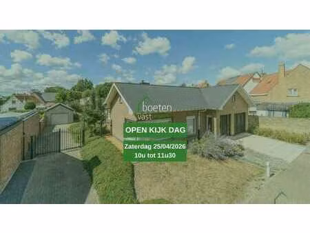 beveren aan de ijzer: zeer degelijke villa-bungalow met a...