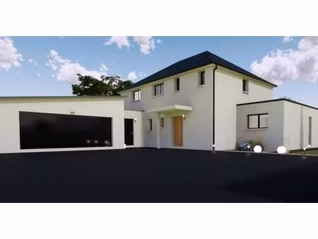 terrain avec maison neuve à vendre