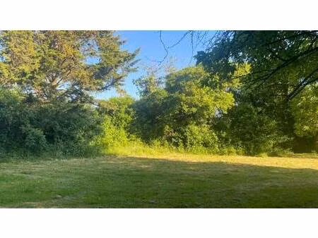 terrain constructible viabilisé à vendre