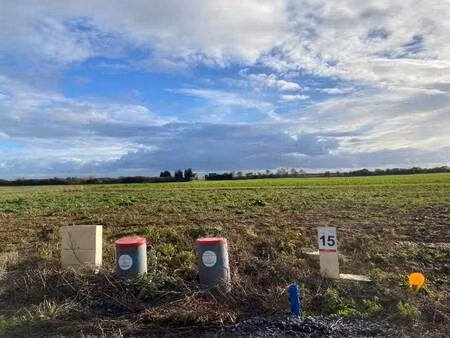 terrain constructible à vendre
