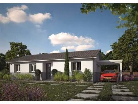 terrain avec maison neuve à vendre