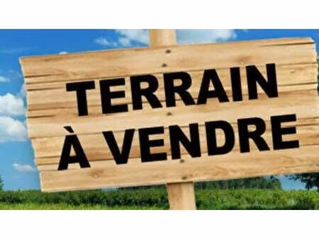 terrain constructible à vendre