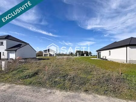 terrain constructible viabilisé à vendre