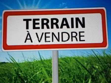 terrain constructible à vendre