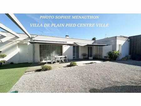 maison de plain-pied à vendre