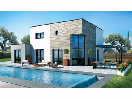 terrain avec maison neuve à vendre