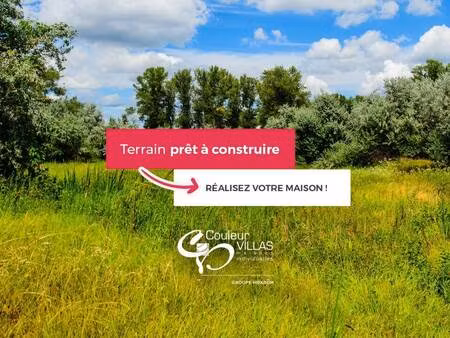 terrain constructible viabilisé à vendre