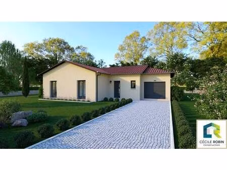 terrain avec maison neuve à vendre