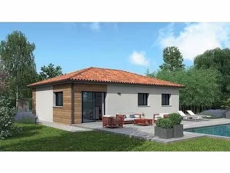 terrain avec maison neuve à vendre