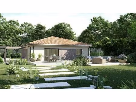 terrain avec maison neuve à vendre