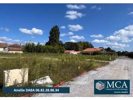 terrain constructible à vendre