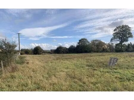 terrain constructible à vendre