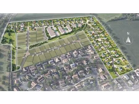 terrain constructible viabilisé à vendre