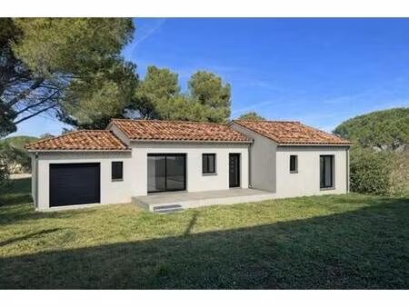 terrain avec maison neuve à vendre